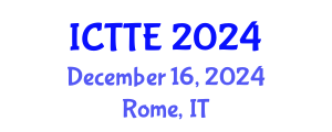 International Conference on Traffic and Transportation Engineering (ICTTE) December 16, 2024 - Rome, Italy