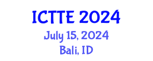 International Conference on Traffic and Transportation Engineering (ICTTE) July 15, 2024 - Bali, Indonesia
