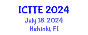 International Conference on Traffic and Transportation Engineering (ICTTE) July 18, 2024 - Helsinki, Finland