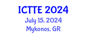International Conference on Traffic and Transportation Engineering (ICTTE) July 15, 2024 - Mykonos, Greece