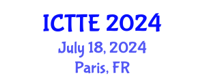 International Conference on Traffic and Transportation Engineering (ICTTE) July 18, 2024 - Paris, France