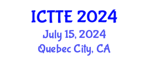 International Conference on Traffic and Transportation Engineering (ICTTE) July 15, 2024 - Quebec City, Canada