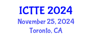 International Conference on Traffic and Transportation Engineering (ICTTE) November 25, 2024 - Toronto, Canada