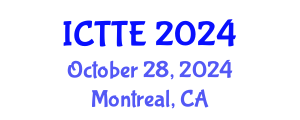 International Conference on Traffic and Transportation Engineering (ICTTE) October 28, 2024 - Montreal, Canada