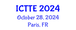 International Conference on Traffic and Transportation Engineering (ICTTE) October 28, 2024 - Paris, France