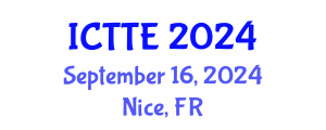 International Conference on Traffic and Transportation Engineering (ICTTE) September 16, 2024 - Nice, France