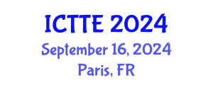 International Conference on Traffic and Transportation Engineering (ICTTE) September 16, 2024 - Paris, France