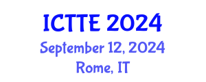 International Conference on Traffic and Transportation Engineering (ICTTE) September 12, 2024 - Rome, Italy