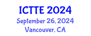 International Conference on Traffic and Transportation Engineering (ICTTE) September 26, 2024 - Vancouver, Canada