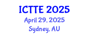 International Conference on Traffic and Transportation Engineering (ICTTE) April 29, 2025 - Sydney, Australia