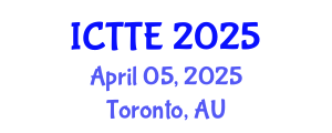 International Conference on Traffic and Transportation Engineering (ICTTE) April 05, 2025 - Toronto, Australia