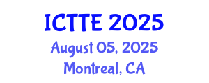 International Conference on Traffic and Transportation Engineering (ICTTE) August 05, 2025 - Montreal, Canada