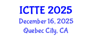 International Conference on Traffic and Transportation Engineering (ICTTE) December 16, 2025 - Quebec City, Canada