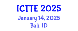 International Conference on Traffic and Transportation Engineering (ICTTE) January 14, 2025 - Bali, Indonesia