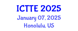 International Conference on Traffic and Transportation Engineering (ICTTE) January 07, 2025 - Honolulu, United States