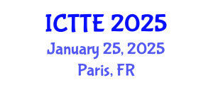 International Conference on Traffic and Transportation Engineering (ICTTE) January 25, 2025 - Paris, France