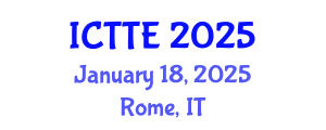 International Conference on Traffic and Transportation Engineering (ICTTE) January 18, 2025 - Rome, Italy