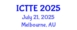International Conference on Traffic and Transportation Engineering (ICTTE) July 21, 2025 - Melbourne, Australia