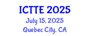 International Conference on Traffic and Transportation Engineering (ICTTE) July 15, 2025 - Quebec City, Canada