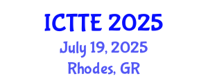 International Conference on Traffic and Transportation Engineering (ICTTE) July 19, 2025 - Rhodes, Greece