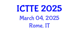 International Conference on Traffic and Transportation Engineering (ICTTE) March 04, 2025 - Rome, Italy