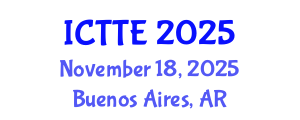 International Conference on Traffic and Transportation Engineering (ICTTE) November 18, 2025 - Buenos Aires, Argentina