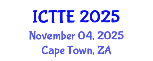 International Conference on Traffic and Transportation Engineering (ICTTE) November 04, 2025 - Cape Town, South Africa