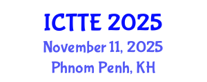International Conference on Traffic and Transportation Engineering (ICTTE) November 11, 2025 - Phnom Penh, Cambodia