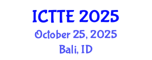 International Conference on Traffic and Transportation Engineering (ICTTE) October 25, 2025 - Bali, Indonesia