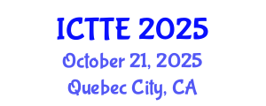 International Conference on Traffic and Transportation Engineering (ICTTE) October 21, 2025 - Quebec City, Canada