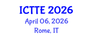 International Conference on Traffic and Transportation Engineering (ICTTE) April 06, 2026 - Rome, Italy International Conference on Traffic and Transportation Engineering (ICTTE) April 06, 2026 - Rome, Italy