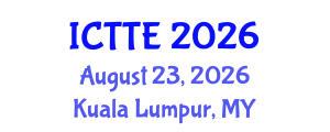 International Conference on Traffic and Transportation Engineering (ICTTE) August 23, 2026 - Kuala Lumpur, Malaysia International Conference on Traffic and Transportation Engineering (ICTTE) August 23, 2026 - Kuala Lumpur, Malaysia