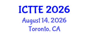 International Conference on Traffic and Transportation Engineering (ICTTE) August 14, 2026 - Toronto, Canada International Conference on Traffic and Transportation Engineering (ICTTE) August 14, 2026 - Toronto, Canada