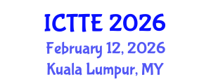 International Conference on Traffic and Transportation Engineering (ICTTE) February 12, 2026 - Kuala Lumpur, Malaysia International Conference on Traffic and Transportation Engineering (ICTTE) February 12, 2026 - Kuala Lumpur, Malaysia