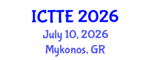 International Conference on Traffic and Transportation Engineering (ICTTE) July 10, 2026 - Mykonos, Greece International Conference on Traffic and Transportation Engineering (ICTTE) July 10, 2026 - Mykonos, Greece