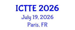 International Conference on Traffic and Transportation Engineering (ICTTE) July 19, 2026 - Paris, France International Conference on Traffic and Transportation Engineering (ICTTE) July 19, 2026 - Paris, France