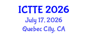 International Conference on Traffic and Transportation Engineering (ICTTE) July 17, 2026 - Quebec City, Canada