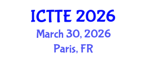International Conference on Traffic and Transportation Engineering (ICTTE) March 30, 2026 - Paris, France International Conference on Traffic and Transportation Engineering (ICTTE) March 30, 2026 - Paris, France