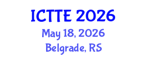 International Conference on Traffic and Transportation Engineering (ICTTE) May 18, 2026 - Belgrade, Serbia International Conference on Traffic and Transportation Engineering (ICTTE) May 18, 2026 - Belgrade, Serbia