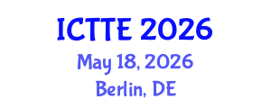 International Conference on Traffic and Transportation Engineering (ICTTE) May 18, 2026 - Berlin, Germany International Conference on Traffic and Transportation Engineering (ICTTE) May 18, 2026 - Berlin, Germany