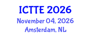 International Conference on Traffic and Transportation Engineering (ICTTE) November 04, 2026 - Amsterdam, Netherlands International Conference on Traffic and Transportation Engineering (ICTTE) November 04, 2026 - Amsterdam, Netherlands