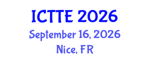 International Conference on Traffic and Transportation Engineering (ICTTE) September 16, 2026 - Nice, France International Conference on Traffic and Transportation Engineering (ICTTE) September 16, 2026 - Nice, France