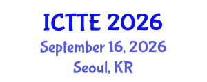 International Conference on Traffic and Transportation Engineering (ICTTE) September 16, 2026 - Seoul, Republic of Korea International Conference on Traffic and Transportation Engineering (ICTTE) September 16, 2026 - Seoul, Republic of Korea