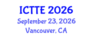 International Conference on Traffic and Transportation Engineering (ICTTE) September 23, 2026 - Vancouver, Canada International Conference on Traffic and Transportation Engineering (ICTTE) September 23, 2026 - Vancouver, Canada