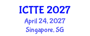 International Conference on Traffic and Transportation Engineering (ICTTE) April 24, 2027 - Singapore, Singapore International Conference on Traffic and Transportation Engineering (ICTTE) April 24, 2027 - Singapore, Singapore