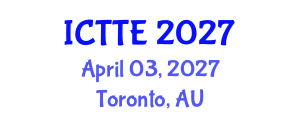 International Conference on Traffic and Transportation Engineering (ICTTE) April 03, 2027 - Toronto, Australia International Conference on Traffic and Transportation Engineering (ICTTE) April 03, 2027 - Toronto, Australia