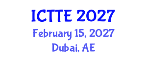 International Conference on Traffic and Transportation Engineering (ICTTE) February 15, 2027 - Dubai, United Arab Emirates International Conference on Traffic and Transportation Engineering (ICTTE) February 15, 2027 - Dubai, United Arab Emirates