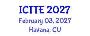 International Conference on Traffic and Transportation Engineering (ICTTE) February 03, 2027 - Havana, Cuba International Conference on Traffic and Transportation Engineering (ICTTE) February 03, 2027 - Havana, Cuba