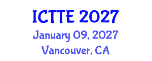 International Conference on Traffic and Transportation Engineering (ICTTE) January 09, 2027 - Vancouver, Canada International Conference on Traffic and Transportation Engineering (ICTTE) January 09, 2027 - Vancouver, Canada