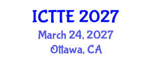 International Conference on Traffic and Transportation Engineering (ICTTE) March 24, 2027 - Ottawa, Canada International Conference on Traffic and Transportation Engineering (ICTTE) March 24, 2027 - Ottawa, Canada